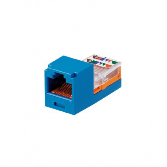 Panduit PanNet CAT5E RJ45 Jack Blue