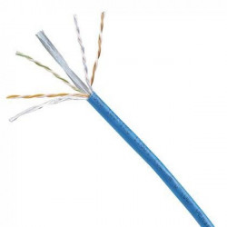 Panduit Copper Cable, Cat 6A, 4-Pair, 23 AWG, F/UTP, LSZH, Blue, 1000ft/305m