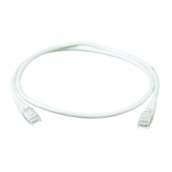 Panduit NetKey CAT6 UTP Patch Cord White, 1m