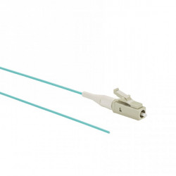 Panduit NetKey OM3 LC Fiber Pigtail, 1m