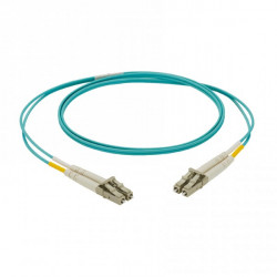 Panduit NetKey OM3 LC-LC Fiber Patch Cord, 2m