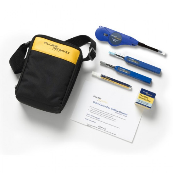 Fluke Networks Fiber Optic Cleaning Kit